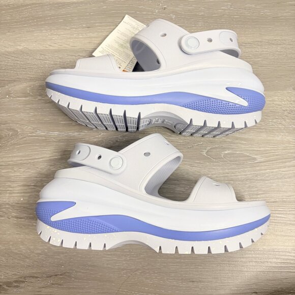 NWT Crocs Classic Mega Crush Sandal Dreamscape Moon Jelly Women's 7 / Men's 5 - Picture 8 of 13